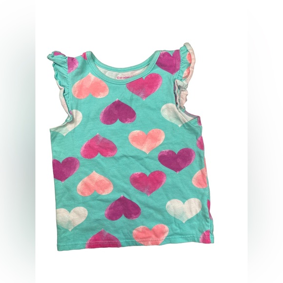 2 TANK TOPS FOR GIRLS SIZE 3 carters & Garanimals - Picture 4 of 6